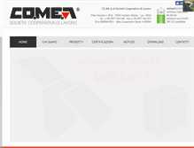 Tablet Screenshot of coopcomea.it